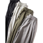 Loose Draped Wide-leg Pants