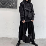 Loose Asymmetrical Button Shirt