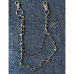 Retro Punk Metal Cross Waist Chain