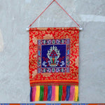 Buddha Stones Vajra Auspicious Symbols Spiritual Power Wall Art