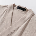 Slanted Collar Loose Vest