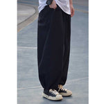 Loose-fitting Straight-leg Cropped Trousers