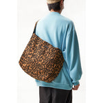 Vintage Leopard Print Large Capacity Shoulder Bag