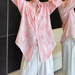 Smudge Long Sleeve Casual Shirt