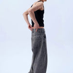 Square Neck Ribbed Slim Fit Tank Top