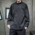 Vintage Python Jacquard Disc-button Shirt
