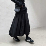 Tulip Crumpled Casual A-line Skirt