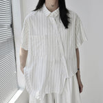 Women's Striped Loose Casual T-shirt