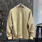 Crew Neck Loose Drop Shoulder Sweatshirt