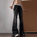 American Slim-fit Washed Bootcut Jeans