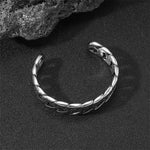 Buddha Stones Tibetan Om Mani Padme Hum Mantra Titanium Steel Peace Cuf Bangle Bracelet