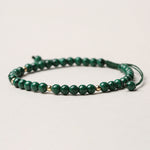 Buddha Stones 4mm Natural Malachite Protection Calmness String Bracelet