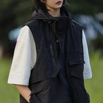 Hooded Waterproof Work Vest