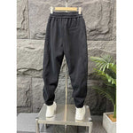 Casual Cuffed Loose Harem Pants