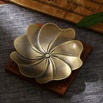 Buddha Stones Lotus Dragon Phoenix Eight Auspicious Symbols Zinc Alloy Incense Stick Holder Healing Incense Burner Decoration (Extra 35% Off | USE CODE: FS35)