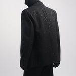 Pearl Necklace Loose Casual Blazer