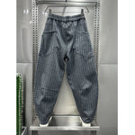Vintage Wide Leg Scimitar Stripe Pants