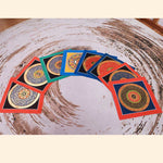 Buddha Stones Tibetan Handmade Thangka Painting Blessing Thangka Blind Box Random Color Pattern