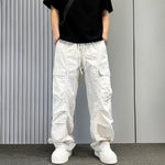 American Loose Straight Wide-leg Scimitar Overalls