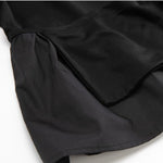 Irregularly Spliced Loose T-shirt