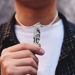 Buddha Stones Tathagata Buddha Strength Protection Amulet Lucky Vintage Style Pendant Necklace