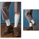 Men's Black Knee-length Calf Socks
