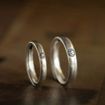 Buddha Stones 925 Sterling Silver Chinese Zodiac Natal Buddha Blessing Couple Ring