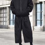 Stand-up Collar Zip Jacket