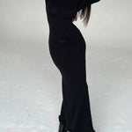 Zeagoo Elegant Fungus-trimmed Backless Strappy Dress for Women Casual Summer Vacation 2026
