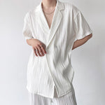 Crinkled Short Sleeve Shirt