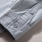 Stand-up Collar Casual Shirt