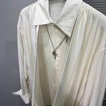 Irregular Loose Fake Two-piece Shirt