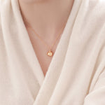 Buddha Stones 925 Sterling Silver 18k Gold Plated Pomegranate Garnet Crystal Passion Charm Necklace Pendant