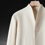 Vintage V-neck Cardigan Shirt