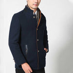 Stand Collar Slim Coat