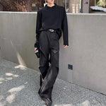 Padded Shoulder Collar Sweatshirt