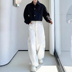 3D Cutting Fake Two-piece Shirt