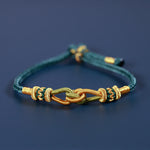 Buddha Stones Handmade Knotting Faith Strength Braid String Bracelet