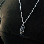 FREE Today: Peace & Purity Tibetan Om Mani Padme Hum Nine-Eye Dzi Bead Pattern Rotatable Necklace Pendant