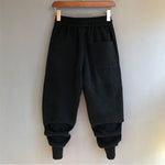 Slim Casual Solid Harem Lounge Pants