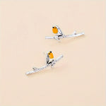 Cartoon Tier Bird Earrings