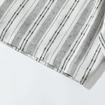 Retro Linen Striped Shirt