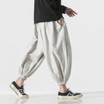 Loose-fitting Trouser Leg Cuffs Bloomers
