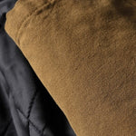 Retro Patchwork Loose-fitting Thick Collared Jacket