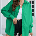 Zeagoo Long Sleeve Blouse Button Up Oversized Shirt for Women Casual Loose Business Casual 2026 | Under