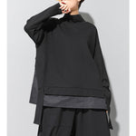 Fake Two-piece Straight Slim Jacket