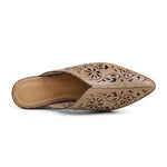 Elodie Leather Mules