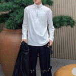 Turtleneck Zippered Bottoming Shirt