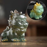 Buddha Stones Color Changing Small PiXiu Resin Tea Pet Wealth Home Figurine Decoration