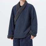 Thick Retro Slanted Jacket